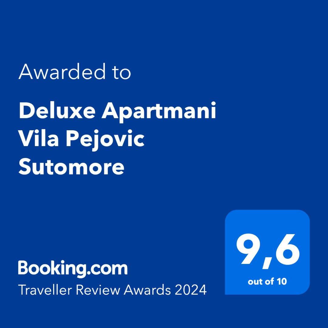Deluxe Apartmani Vila Pejovic ストモレ エクステリア 写真